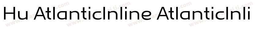 Hu Atlanticlnline Atlanticlnline字体转换